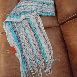 Missoni knit scarf